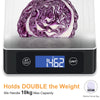 MULISOFT Food Scale, Kitchen Scales for Weight Food, Digital Scales for Grams and ounces, 7 Units with Tare Function, Stainless Steel