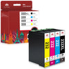 232XL Ink Cartridges for Epson Printer (Black,Cyan,Magenta,Yellow,4 Pack)