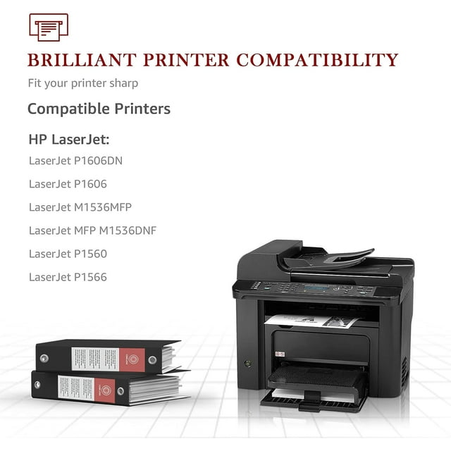 Toner Kingdom 78A Toner Cartridges Replacement for HP Printer (Black, 4 Pack)