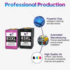 ONLYU High Yield 63XL Ink Cartridge Black and Color Combo Pack Replacement for HP Printer