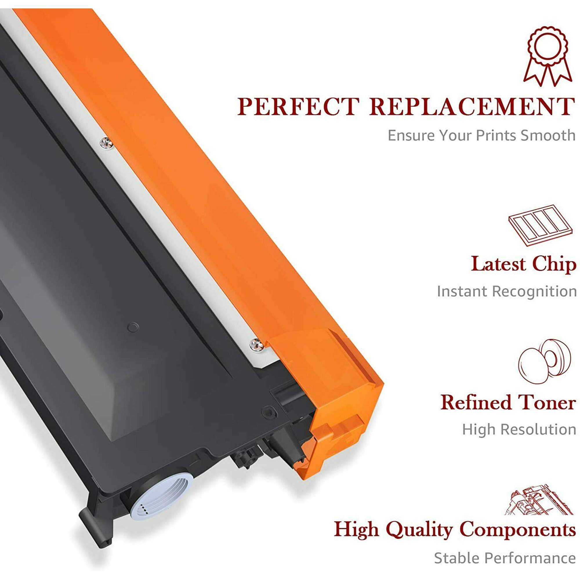 TonerKingdom Compatible 410X 477 Black High-yield Toner Cartridge-1 pack