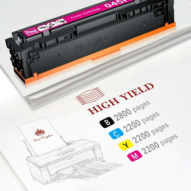 045H TonerKingdom Compatible Toner Cartridges-5 Pack