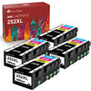 Tonerkingdom 252 XL Ink Cartridge Replacement for Epson Printer (10 Pack)