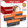 Tonerkingdom Compatible Toner Printer Ink for Brother Printer Ink Black, 4-Pack