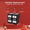 245XL Ink Cartridges Replacement for Canon Ink 245 and 246 Printer,2 Pack