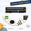 85A CE285A Black Toner Cartridges Replacement for HP Printer (Black, 4 Packs)