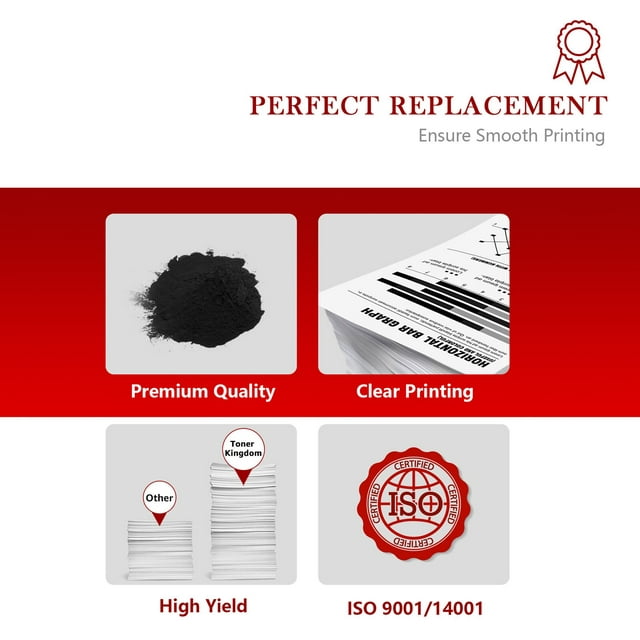 Toner Kingdom 78A Toner Cartridges Replacement for HP Printer (Black, 4 Pack)