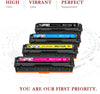 With Chip Compatible for HP 206A W2110A W2111A W2112A W2113A Toner Cartridge -4 Pack