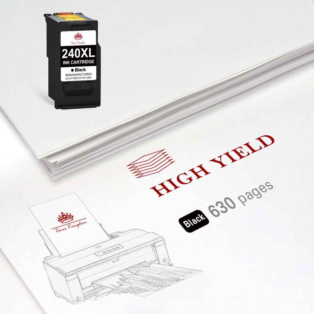 Compatible Canon 240 PG-240XL Black ink Cartridge -1 Pack
