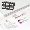 Compatible Canon 245 246 PG-245XL CL-246XL ink Cartridge (2 Black 1 Color) -3 Pack