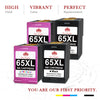 Compatible HP 65 65XL ink Cartridge (2 Black 2 Color) -4 Pack