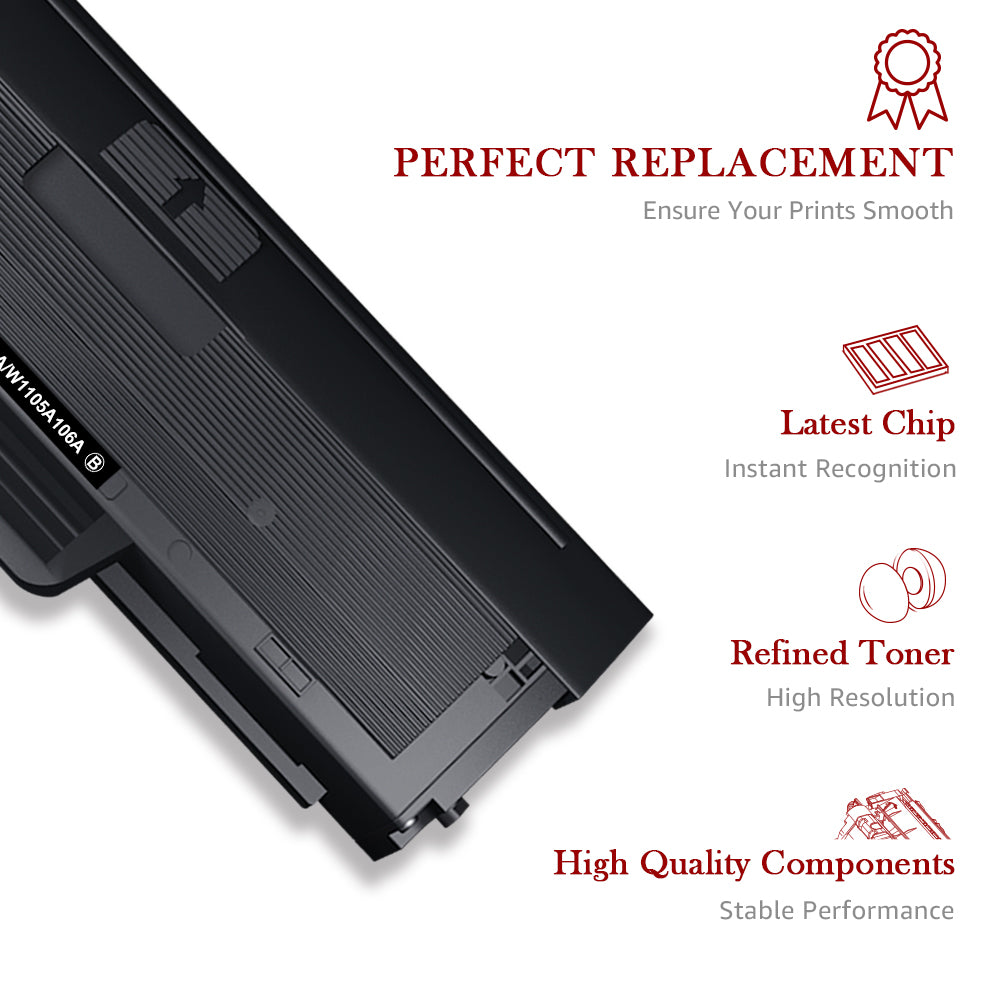 Compatible HP W1105A 105A Toner Cartridge -1 Pack