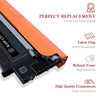 Compatible Samsung 407S CLP-320 CLP-325 Toner Cartridges- 4 Pack
