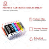 Compatible Canon PGI-250XL CLI-251XL Ink Cartridge -6 Pack