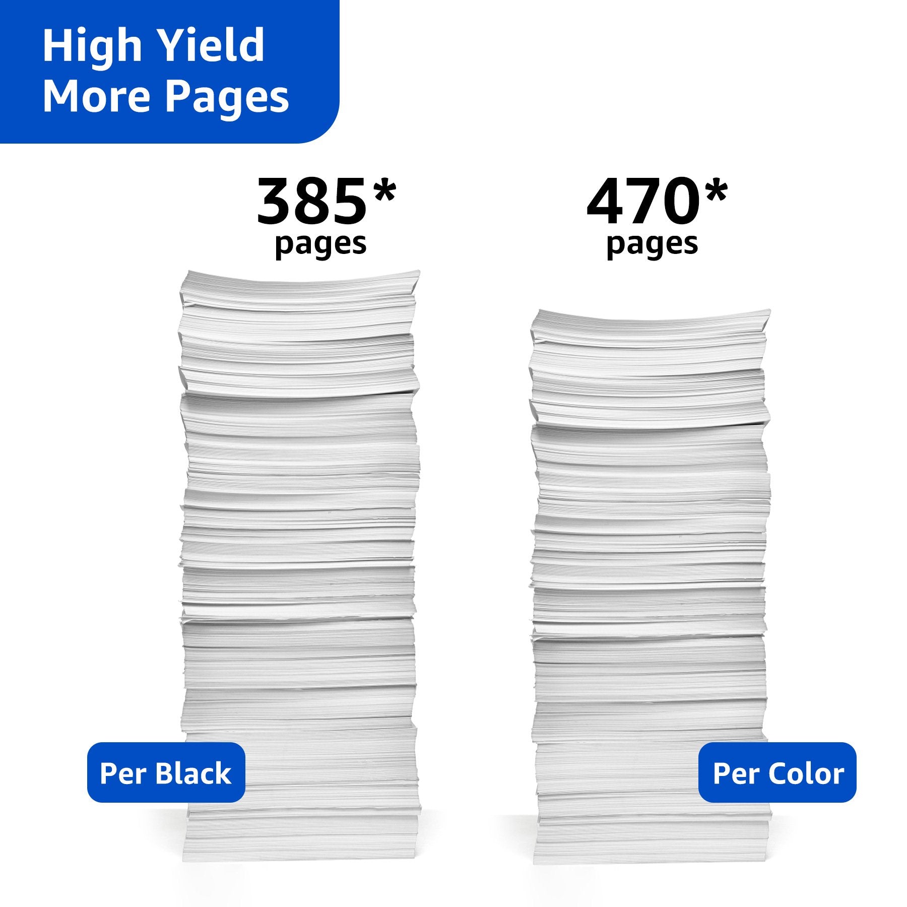 126XL T126 126 Black Ink Cartridges Replacement for Epson(2 Pack)