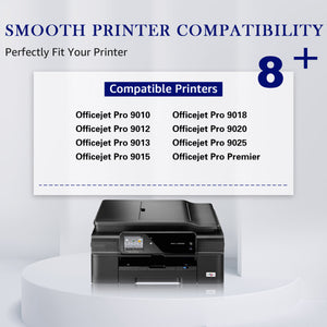 962 Ink Cartridge Black for Printers(1-Pack)