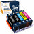 Greensky 564XL Printer Ink-2 Black 1 Cyan 1 Magenta 1 Yellow,5 Pack