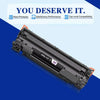 137 Black Toner Cartridge Replacement for Canon Printer (Black, 2-Pack)