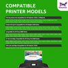 67XL Black Ink Cartridges Compatible for HP 67 Black Ink Cartridges HP 2700 2752e 2742e 6000 6055e