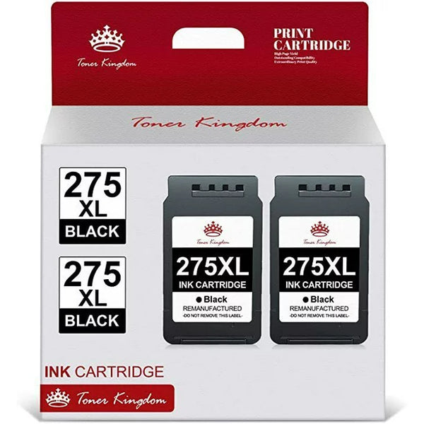 275 XL Ink Cartridges Replacement for Canon Ink 275 for Canon(2 Black ...
