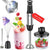 MULISOFT Immersion Blender Handheld, 5-in-1 Hand Blender with Variable Speed Design for Baby Food, Soup, Smoothies & Baking, Easy to Clean