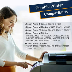 245XL Ink Replacement for Canon (2 Black)