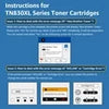 TN830XL Toner Cartridge (2BK) Replacement for Brother TN830 Toner for Brother Toner TN830XL TN830