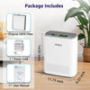 KNKA HEPA Air Purifiers for Home Large Room up to 3200 Sq.ft – Allergy & Pet Hair Relief, Air Quality Monitor, Auto/Turbo Mode, Essential Oil Diffuser, Ultra-Quiet