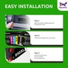 950XL and 951XL Ink Cartridges Compatible for HP 950 and 951 Ink Cartridges OfficeJet Pro 8600 8610 8620