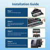 DR830 Drum Unit (NOT Toner) for Brother DR830 DR-830 Drum for DCP-L2460DW HL-L2460DW Printer (2PK)