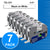 7-Pack 231 Label Maker Tape for Brother P Touch TZe231 Tape Label Tape 12mm 0.47 Inch Laminated White Label Maker Tape TZe-231 for P Touch PT-D210 PTH110 PT-D220 PTD600, 26.2 Feet