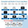 7-Pack 231 Label Maker Tape for Brother P Touch TZe231 Tape Label Tape 12mm 0.47 Inch Laminated White Label Maker Tape TZe-231 for P Touch PT-D210 PTH110 PT-D220 PTD600, 26.2 Feet