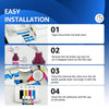 522 Ink Refill Kit Compatible for Epson 522 Ink Bottles Use for Epson EcoTank ET-2803 Wireless All-in-One Cartridge-Free Printer (5 Pack)