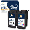 275XL 276XL Ink Cartridge Replacement for Canon Printer(1 Black, 1 Color)