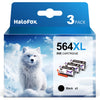 564 XL Ink Cartridges for Printers (3 Black)