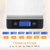 MULISOFT Food Scale, Kitchen Scales for Weight Food, Digital Scales for Grams and ounces, 7 Units with Tare Function, Stainless Steel