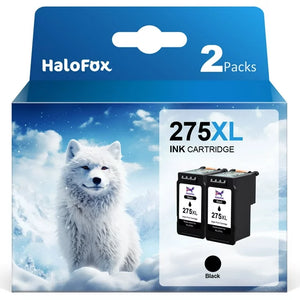 275XL Ink Cartridge for Canon(Black,2 Pack)