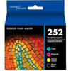 252XL 252 Ink Cartridge for Epson- 4 pack (Big Black, Cyan, Magenta, Yellow)