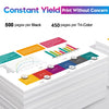 PG-275 CL-276 XL Printer Ink Replacement for Canon (1 Black 1 Color)