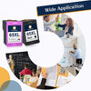 Colorking Ink 65 XL Replacement for HP Color Ink 65