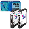 812XL Ink Cartridge for Epson Printer (1 Black)