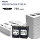 Mooho Printer Ink 67XL Replacement for HP Printer, 2 Pack