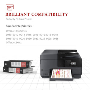 High Yield 962 XL Ink Replacement for HP(2-Pack)