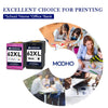 Mooho Printer Ink 62 XL-Black and Color-2 Pack