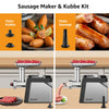 MULISOFT Electric Meat Grinders for Home Use, 2500W Max, with Sausage Maker & Kubbe Kit, Heavy Duty