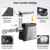 MULISOFT Electric Meat Grinders for Home Use, 2500W Max, with Sausage Maker & Kubbe Kit, Heavy Duty