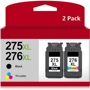 PG-275XL CL-276XL Ink Cartridge Black and Tri-Color 275 275/276 Ink Replacement for Canon TR4720 TS3522 TS3520 Printer - High Yield