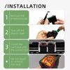 Ink 901 Black and Color Combo Pack Compatible for HP 901 Ink Cartridges HP Ink 901 Compatible with Officejet 4500 J4680 Printer High Yield (1 Black, 1 Tri-Color, 2 Pack)