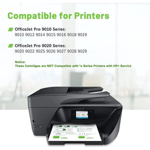 Ink 962XL Replacement for HP(Black Cyan Magenta Yellow, 4-Pack)