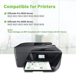 962xl Black Ink Cartridge Replacement for HP(1-Pack)